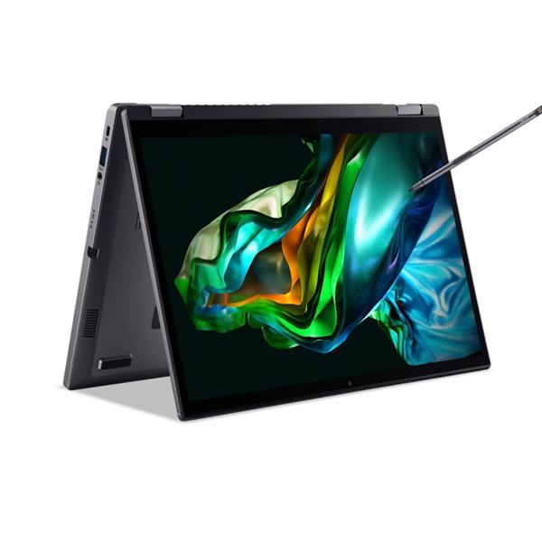 Acer Aspire 5 Spin 14 A5SP14 51MTN 573X (NX.KHKSV.002) | Intel&#174; Raptor Lake Core™ i5 _ 1335U | 16GB | 512GB SSD PCIe | Intel&#174; Iris&#174; Xe Graphics | 14 inch WUXGA 60Hz IPS Touch Screen | Win 11 | Finger | LED KEY | Pen | 1123